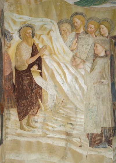 Pyhän Johannes Kastajan elinkaari: Pyhän Johannes Kastajan saarna tekijältä Tommaso Masolino da Panicale