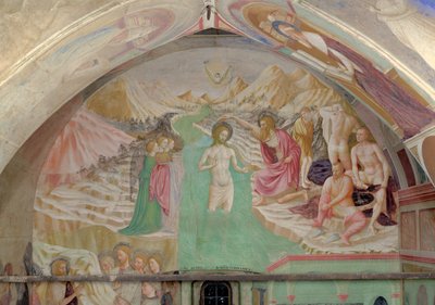 Kristuksen kaste, Pyhän Johannes Kastajan elämänsyklistä tekijältä Tommaso Masolino da Panicale