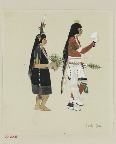 Corn Dancers, n 1920 tekijältä Tonita Peña