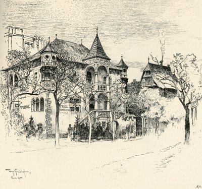 Chateau Tyrolen, Tony Grubhofer, 1900. tekijältä Tony Grubhofer