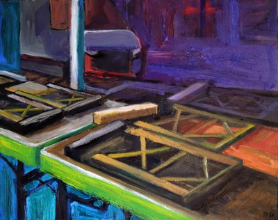 Värikkäät markkinapöydät tekijältä Tore Bahnson