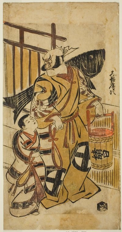 Ohta ni Hiroji Doctor hahmona Asahina Saburo tekijältä Torii Kiyonobu I