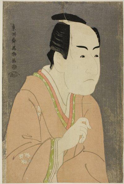 Teac ja r Monnosuke Ichikawa tekijältä Toshusai Sharaku