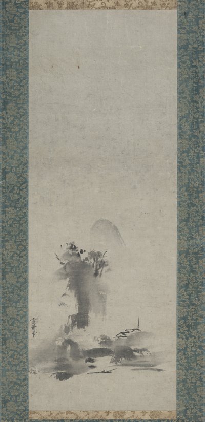 Haboku, Splashed Ink Maisema tekijältä Toyo Sesshu