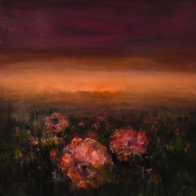 Eventide 1, 2017 (öljyä kankaalle) tekijältä Tracy Lambros