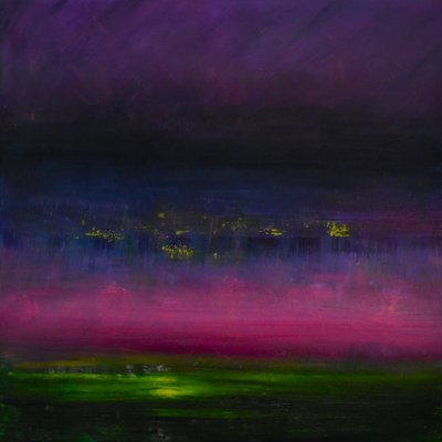 Eventide 4, 2017 (öljyä kankaalle) tekijältä Tracy Lambros