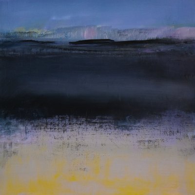 Tervalahti, 2017 (öljy kankaalle) tekijältä Tracy Lambros