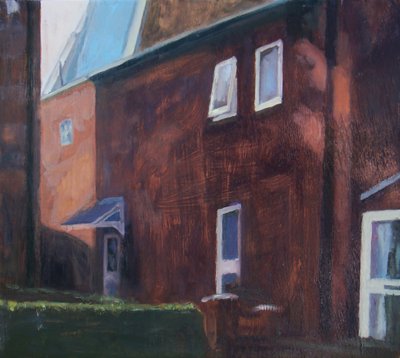 Paikka elää 18, 2011 (öljy vanerille) tekijältä Trevor Burgess