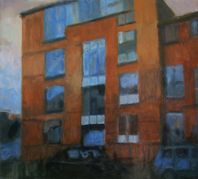 Paikka elää 21, 2011 (öljy vanerille) tekijältä Trevor Burgess