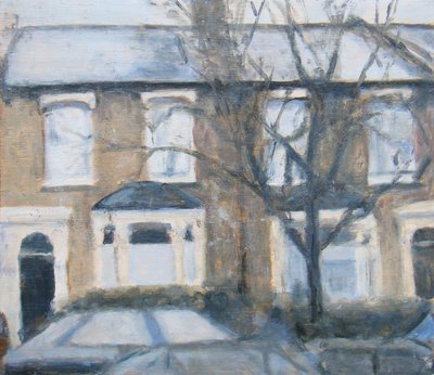 Paikka elää 22, 2012 (öljy vanerille) tekijältä Trevor Burgess