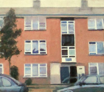 Paikka elää 47, 2012 (öljy vanerille) tekijältä Trevor Burgess