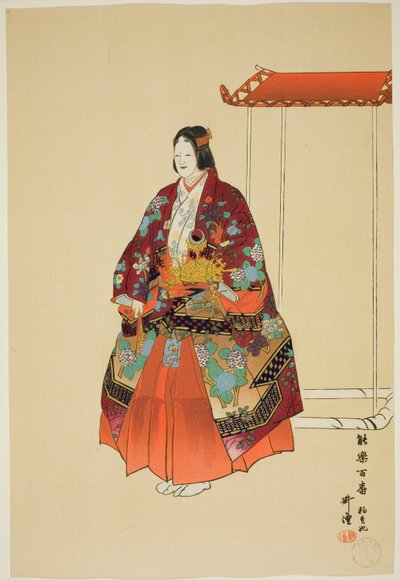 Yokihi, sarjasta "One Hundred No Dramas (Nogaku hyakuban)". tekijältä Tsukioka Kogyo