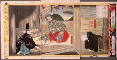 Sechsundsiebzigste Generation, Kaiser Sutoku tekijältä Tsukioka Yoshitoshi