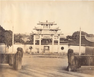 Riemukaari, Foochow, n. 1869. tekijältä Tung Hing.