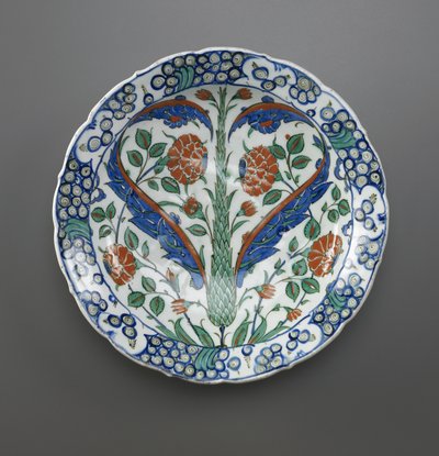 Astia, Iznik, Ottomaanien dynastia, 1570-75 (keraaminen) tekijältä Turkish School