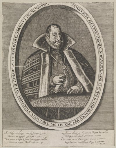 Frederic II, Tanskan ja Norjan kuningas tekijältä Ubekendt 1600 tallet