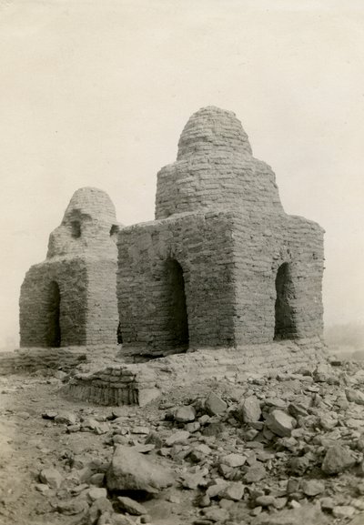 Kupolihauta, Agargia, Sudan, valokuvaaja Ugo Monneret de Villard. tekijältä Ugo Monneret de Villard