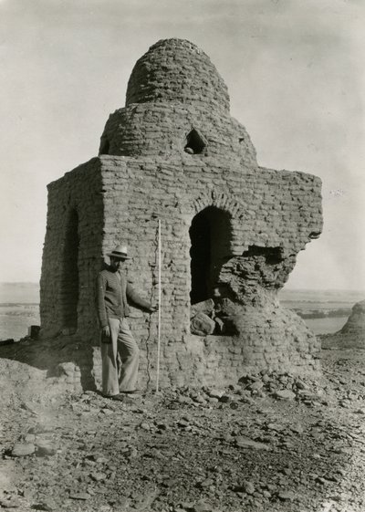 Suuri hauta, hautausmaa, Qasr Ibrim, Egypti, valokuvaaja Ugo Monneret de Villard. tekijältä Ugo Monneret de Villard