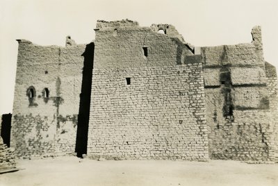 Pyhän Simeonin luostari, Assuan, Egypti, valokuvaaja Ugo Monneret de Villard. tekijältä Ugo Monneret de Villard