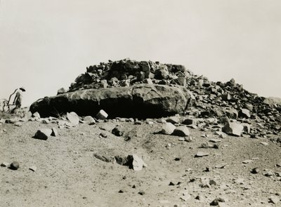 Rauniot Goz Regebin alueella, Sudan, valokuvaaja Ugo Monneret de Villard, n. 1925. tekijältä Ugo Monneret de Villard