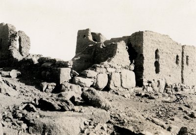 Rauniot Bigehin saarella, Egypti, valokuva: Ugo Monneret de Villard tekijältä Ugo Monneret de Villard