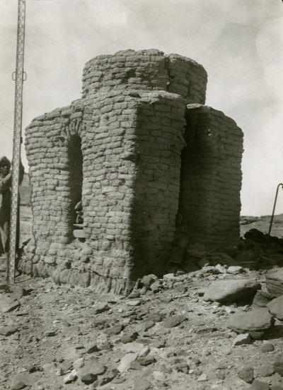 Hauta pohjoisessa hautausmaalla, Qasr Ibrim, Egypti, valokuvaaja Ugo Monneret de Villard. tekijältä Ugo Monneret de Villard