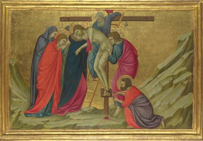 Laskeuma Santa Crocen basilikasta, Firenze, n. 1324-1325 tekijältä Ugolino di Nerio