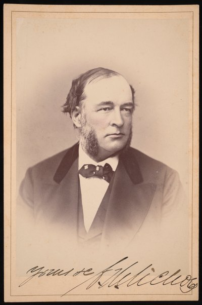 Charles Henry Nicholsin muotokuva 1820-1889, 1872. tekijältä Ulke Bros