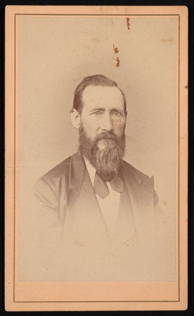 Tohtori George Vaseyn muotokuva 1822-1893, 1872. tekijältä Ulke Bros