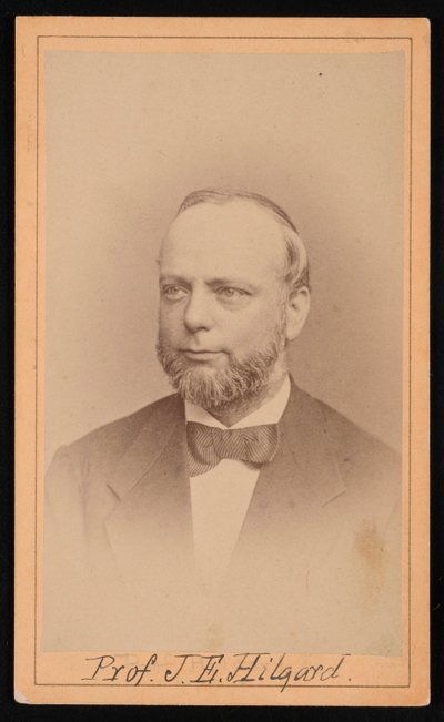 Julius Erasmus Hilgardin muotokuva 1825-1891, 1873. tekijältä Ulke Bros