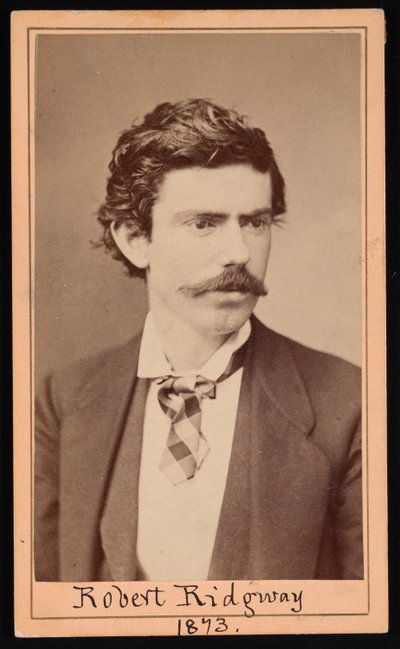 Robert Ridgwayn muotokuva 1850-1929, huhtikuu 1873. tekijältä Ulke Bros
