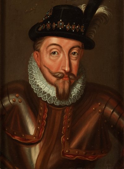 Puolan kuninkaan Sigismund III Vaasan muotokuva 1566-1632 tekijältä Ulrika Fredrika Pasch