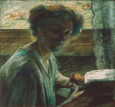 Taiteilijan sisar lukee tekijältä Umberto Boccioni
