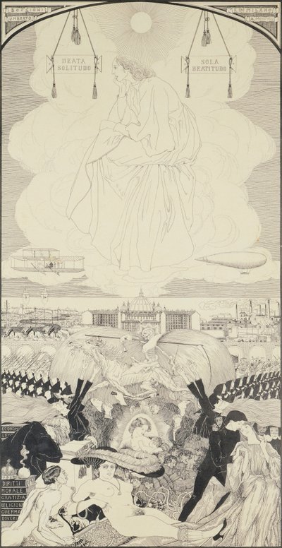 Umberto Boccionin (1882-1916) hahmot tekijältä Umberto Boccioni