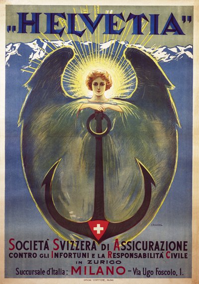 Umberto Boccionin Helvetia-juliste tekijältä Umberto Boccioni