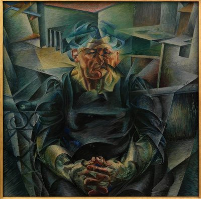 Vaakarakenne tekijältä Umberto Boccioni