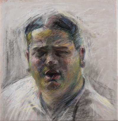Armando Mazzan muotokuva 1884-1964, 1909-1910. tekijältä Umberto Boccioni