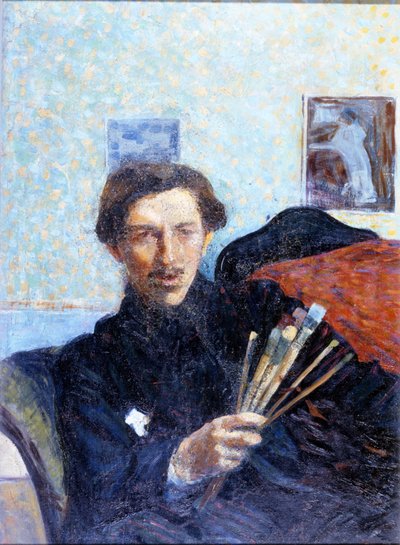 Umberto Boccionin omakuva vuonna 1908. Breran taidegalleria Milanossa. tekijältä Umberto Boccioni