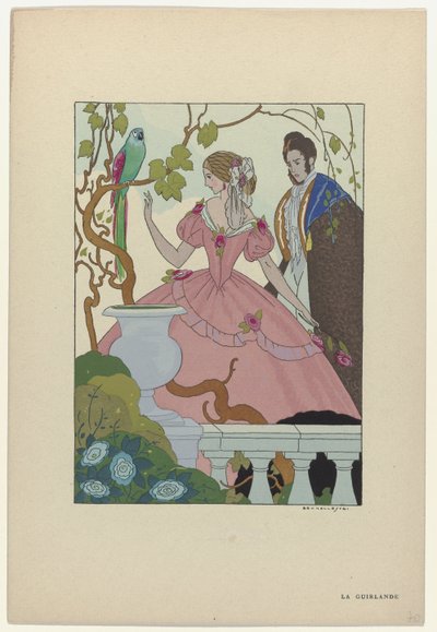 The Garland, kuukausittainen taiteen ja kirjallisuuden albumi, 1919-1920 tekijältä Umberto Brunelleschi