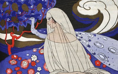 Song of Denderan (pochoor print) tekijältä Umberto Brunelleschi