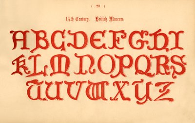 1300-luku. British Museum, 1862 tekijältä Unbekannt