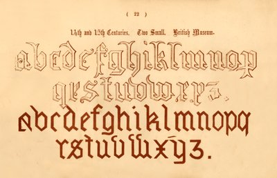 1300- ja 1500-luvulla. Kaksi pientä. British Museum, 1862 tekijältä Unbekannt