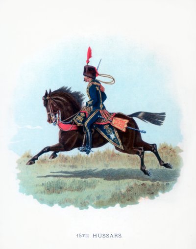 15. husaari, 1890 tekijältä Unbekannt