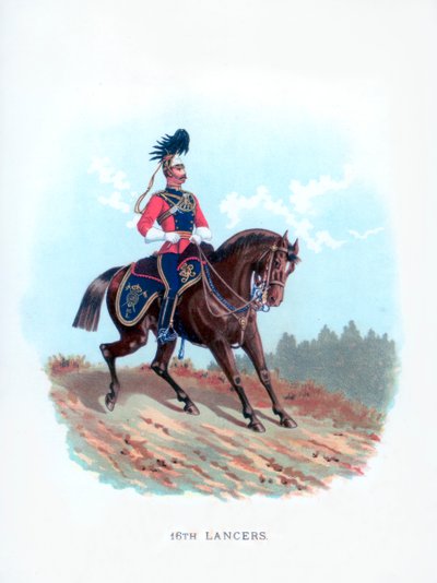 16th Lancers, 1890 tekijältä Unbekannt
