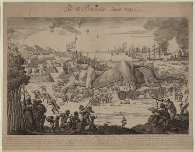 18 Brumaire vuonna VIII 9. marraskuuta 1799, 1799 tekijältä Unbekannt