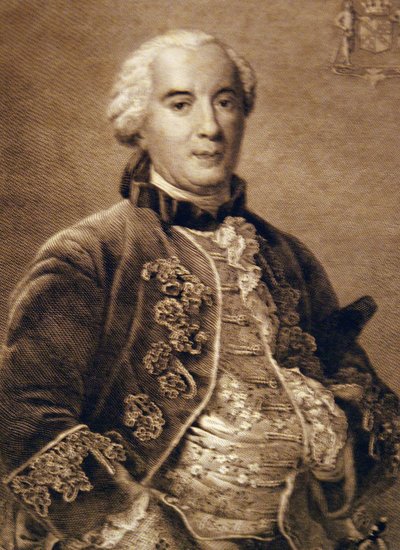 2034N Georges Louis leclerc de BUFFON syntynyt 7.9.1707 tekijältä Unbekannt