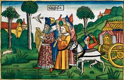 2 Samuel 6:1-5: Daavid tuo arkin Jerusalemiin tekijältä Unbekannt