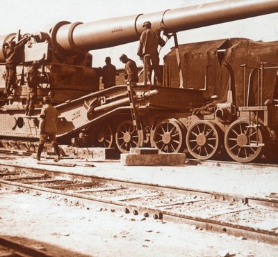 370 rautatiease nimeltä Louise, Mailly, Pohjois-Ranska, c1914-c1918 tekijältä Unbekannt