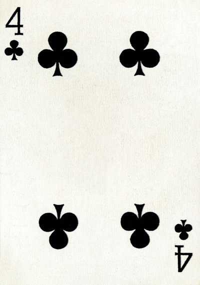 4 mailaa Goodall & Son Ltd.:n pelikorttipakasta, 1940 tekijältä Unbekannt