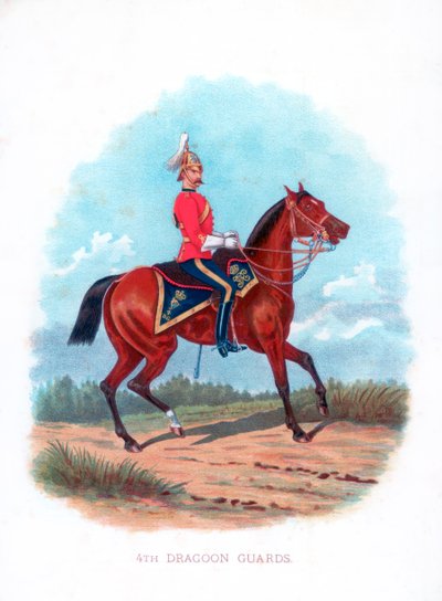 4th Dragon Guards, 1888 tekijältä Unbekannt